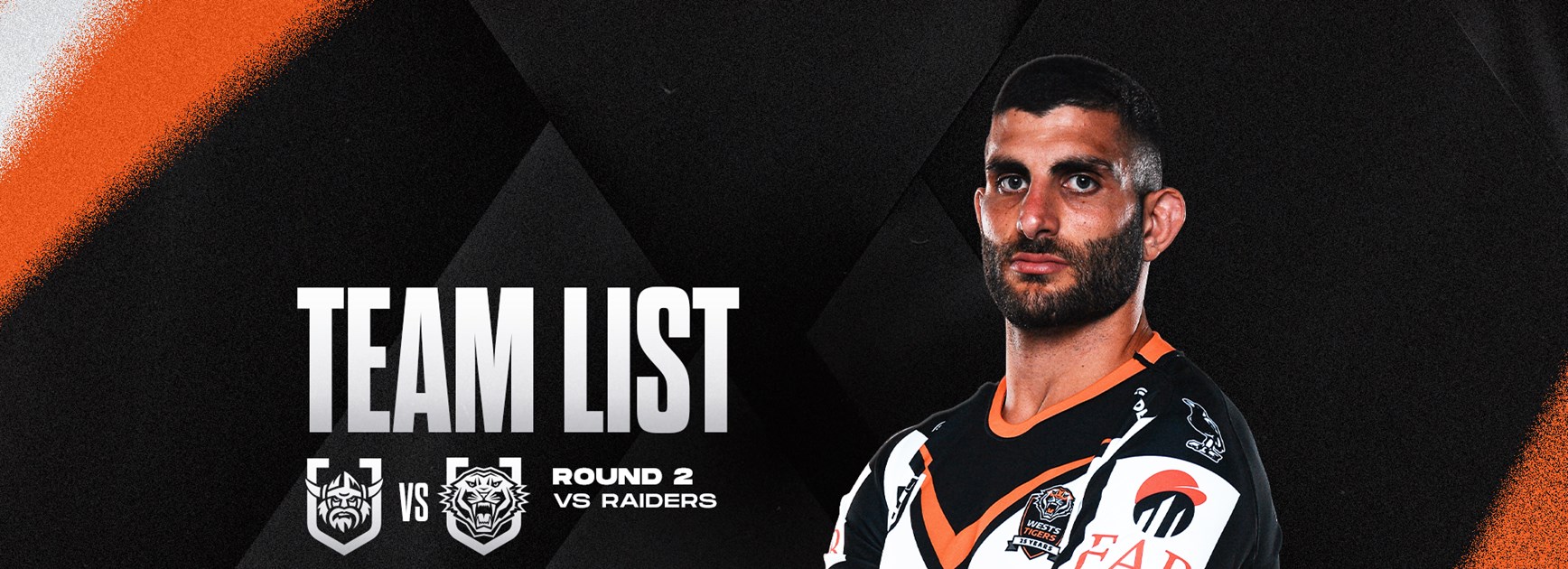 Team List: NRL Round 2 vs Raiders