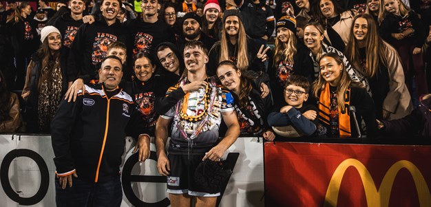 New Tiger Haywood stands tall on a night to remember