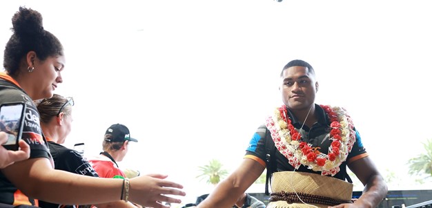 Wests Tigers celebrate Pasifika Round at Campbelltown