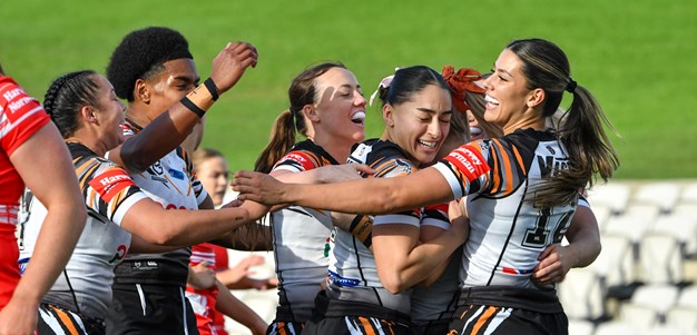 Positive signs for Tigers in NRLW trial win