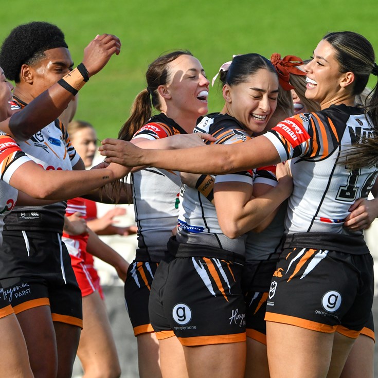 Positive signs for Tigers in NRLW trial win
