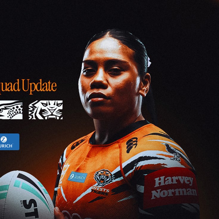 Squad Update: NRLW Round 1 v Eels