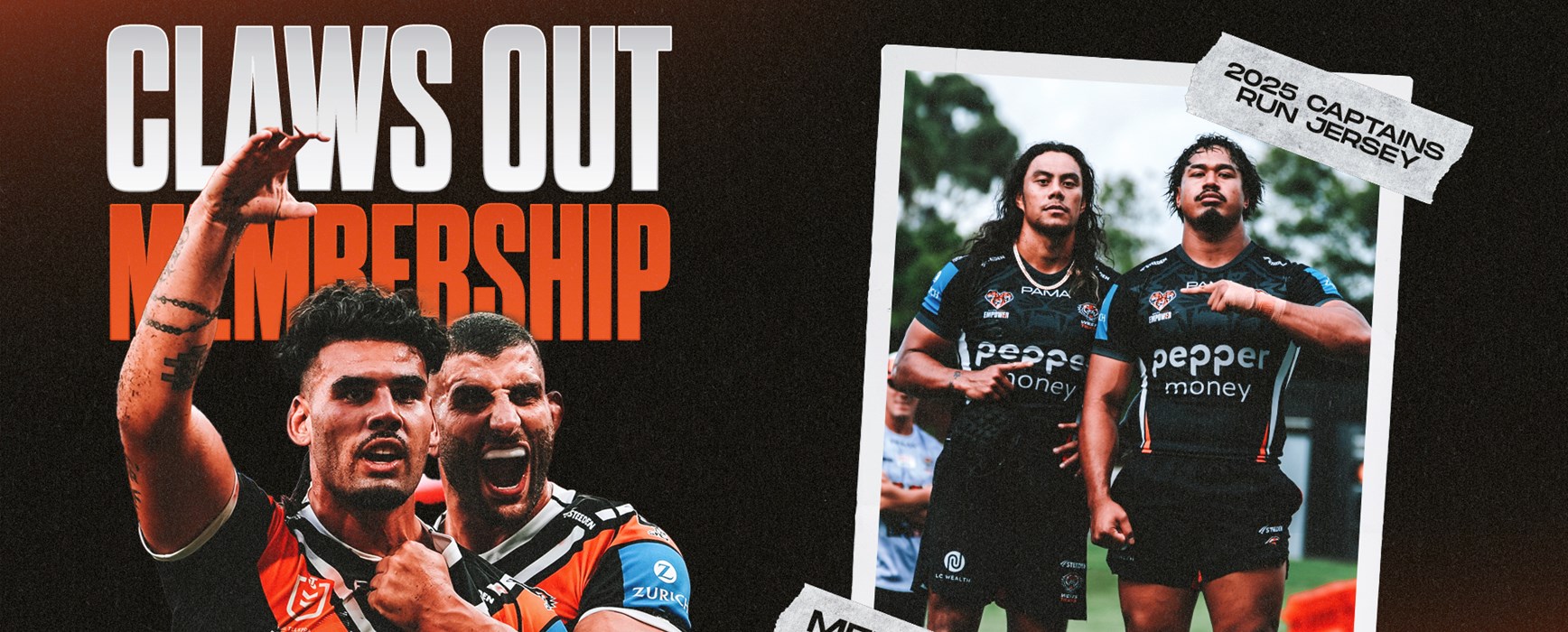 Claws Out: Captains Run Tee Ticketed