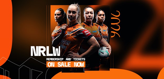 Become a Wests Tigers NRLW Member for 2026!