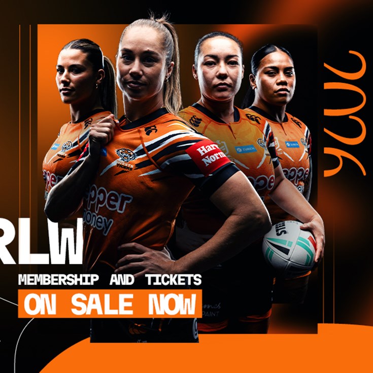 Become a Wests Tigers NRLW Member for 2026!