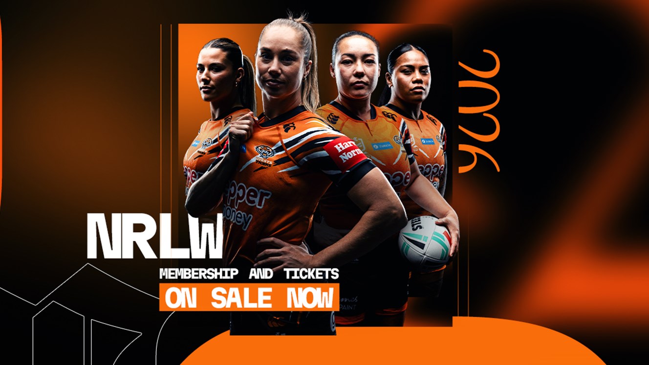 Become a Wests Tigers NRLW Member for 2026!