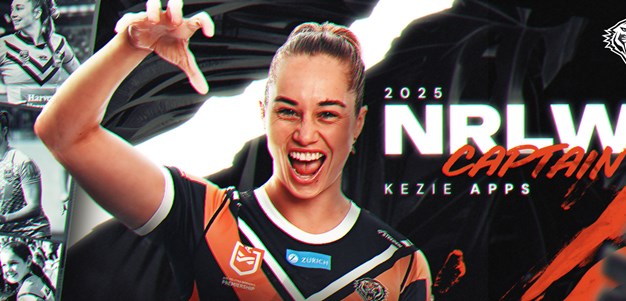 Kezie Apps locked in as NRLW Captain