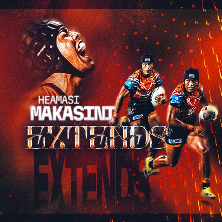Heamasi Makasini extends with the Tigers until 2029