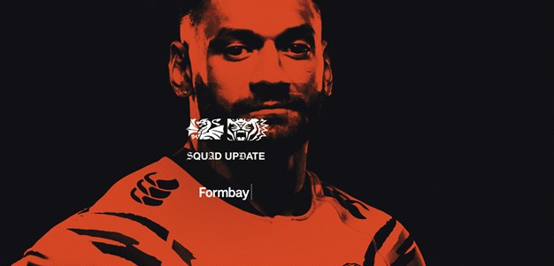 Squad Update: NRL Round 18 v Dragons
