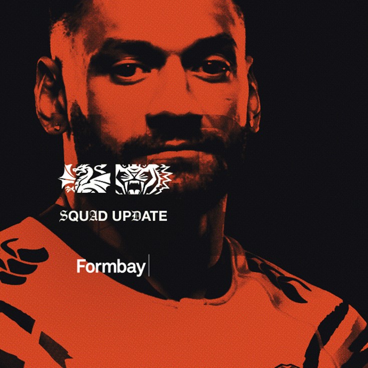 Squad Update: NRL Round 18 v Dragons