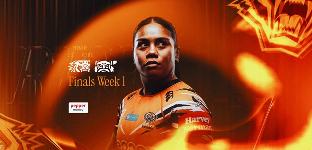 Team List: NRLW Finals Week 1 v Raiders