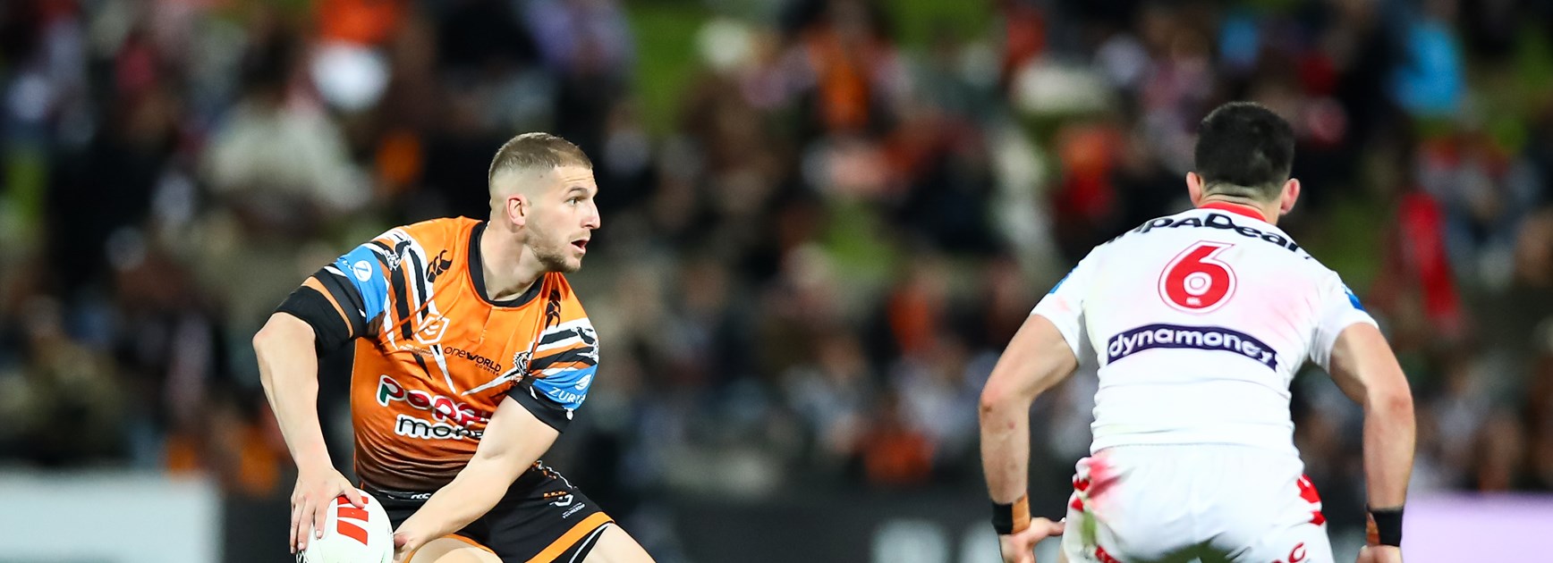 Tigers go down to Dragons in Kogarah