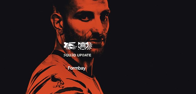 Squad Update: NRL Round 17 v Knights