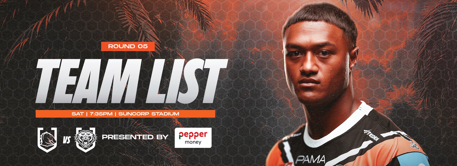 Team List: NRL Round 5 vs Broncos
