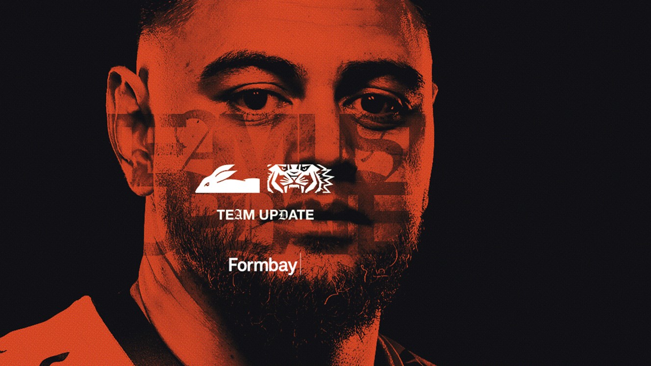 Team List Update: NRL Round 3 v South Sydney Rabbitohs