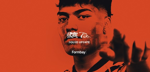 Squad Update: NRL Round 14 v Penrith Panthers