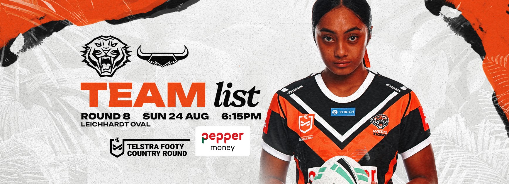 Team List: NRLW Round 8 vs Cowboys