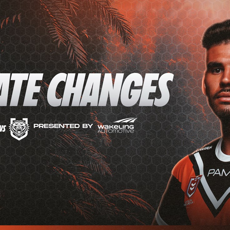 Late Changes: NRL Round 10 vs Storm