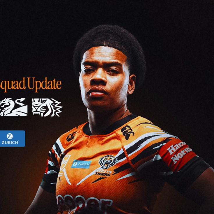 Squad Update: NRLW Round 6 v Dragons