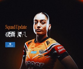 Squad update: NRLW Round 10 v Titans