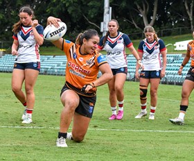 Wests Tigers Pathways Wrap: Tarsha Gale and Lisa Fiaola sides make Finals