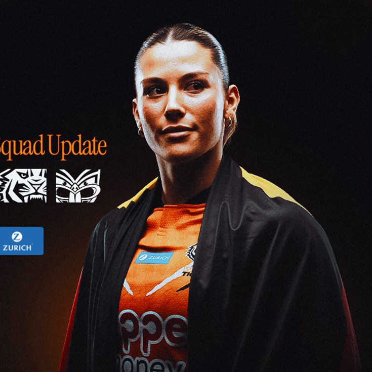 Squad Update: NRLW Round 7 v Warriors