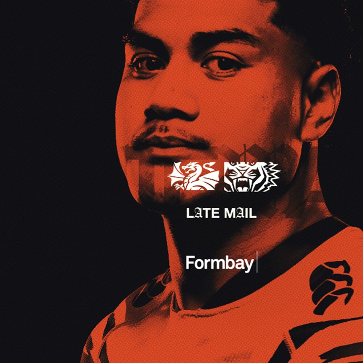 Late Mail: NRL Round 18 v Dragons