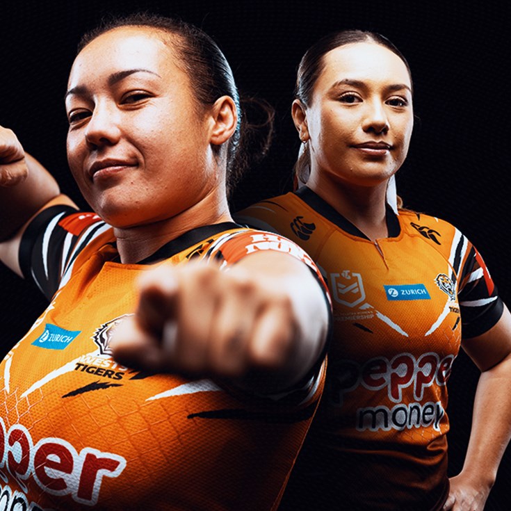 Two Wests Tigers selected for Kiwi Ferns