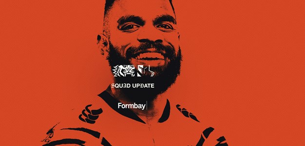 Squad Update: NRL Round 15 v Gold Coast Titans