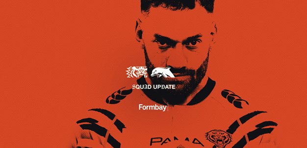 Squad Update: NRL Round 16 v Dolphins