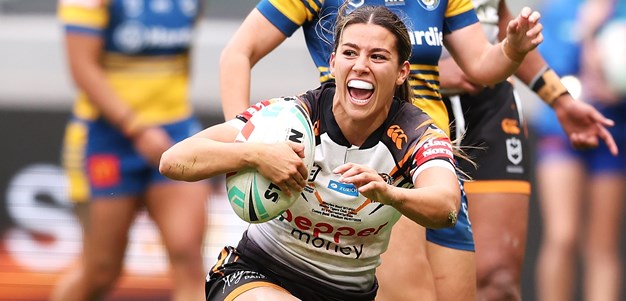 Shaylee Bent a strike weapon for Tigers in NRLW