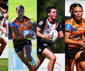 Wests Tigers Pathways Representatives Selected for City v Country Weekend