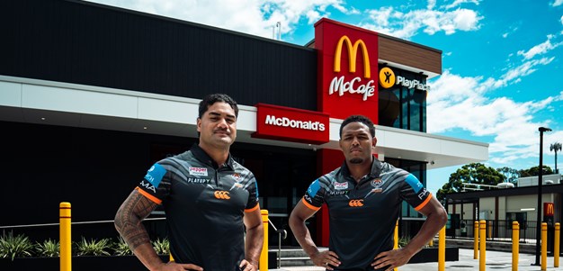Macca’s upgrades and extends partnership with Wests Tigers