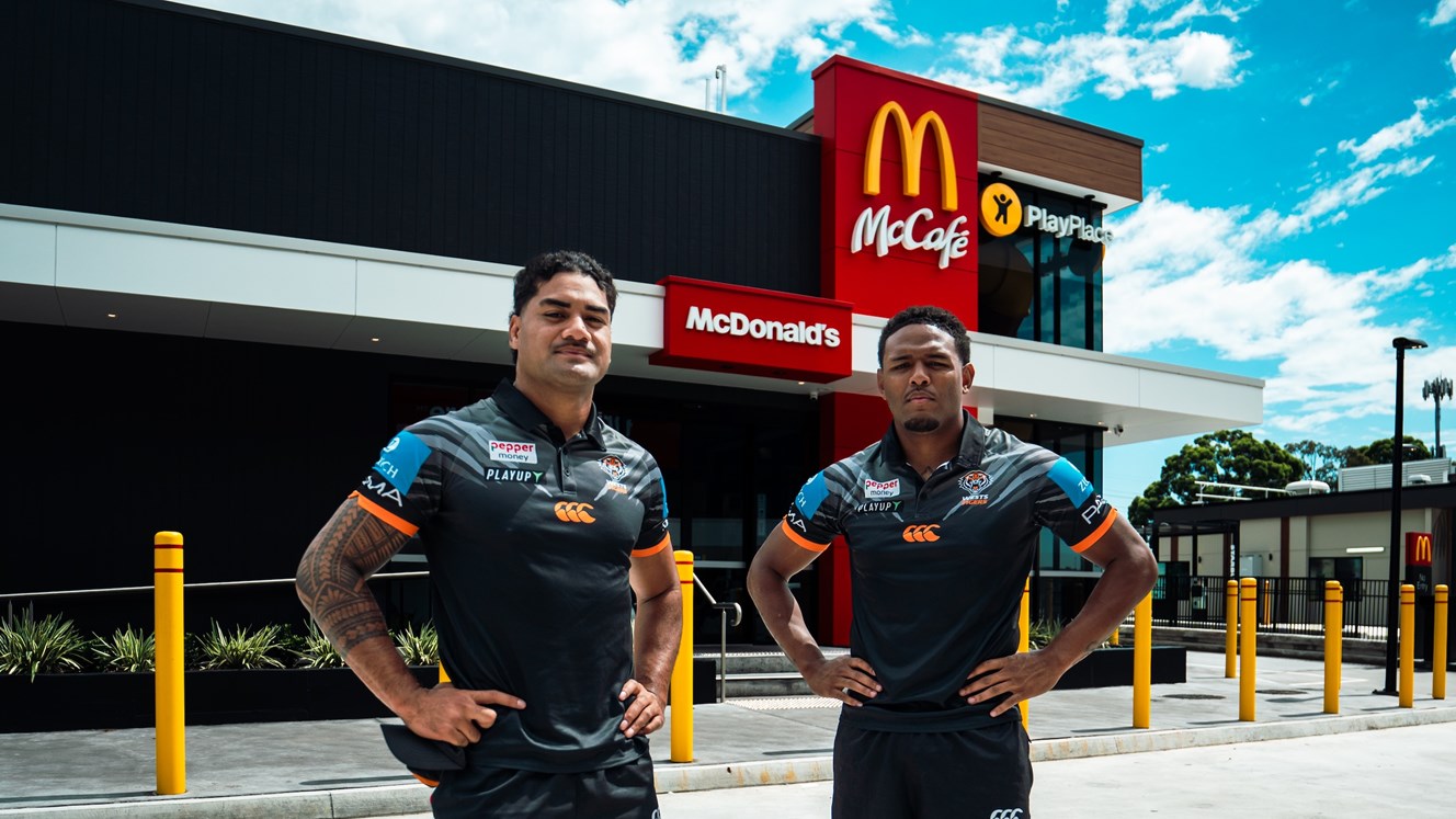 Macca’s upgrades and extends partnership with Wests Tigers
