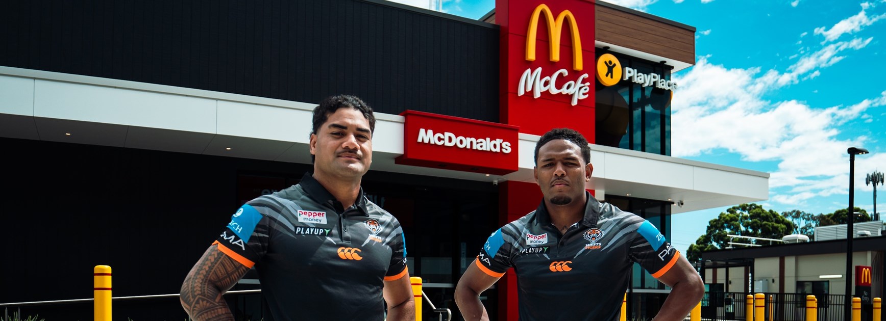 Macca’s upgrades and extends partnership with Wests Tigers