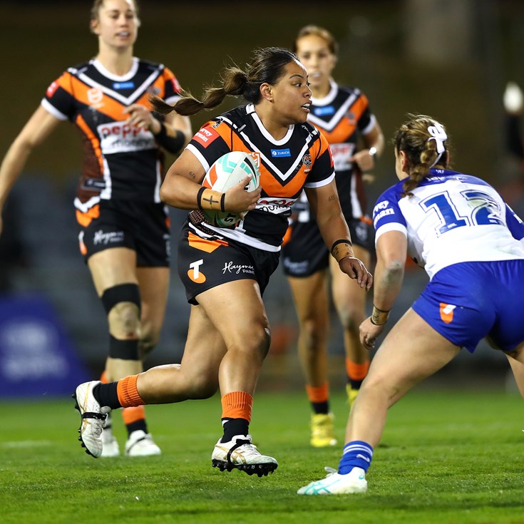 Wests Tigers congratulate Jade Fonua on pregnancy announcement