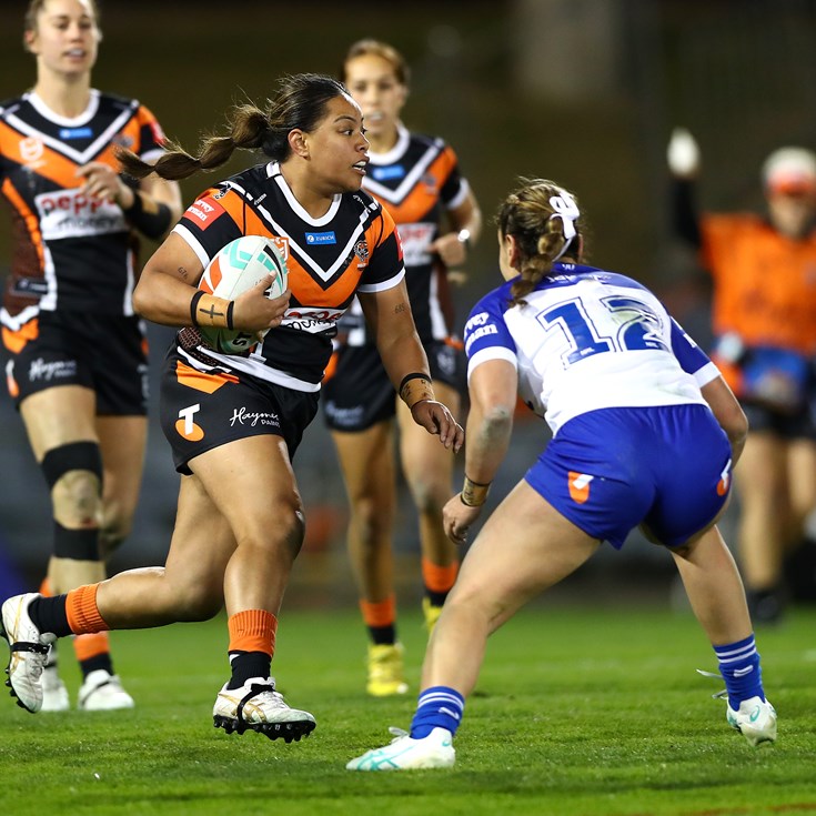 Wests Tigers congratulate Jade Fonua on pregnancy announcement