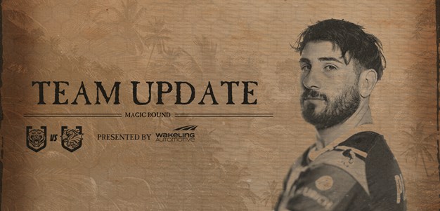 Team Update: NRL Round 9 vs Dragons