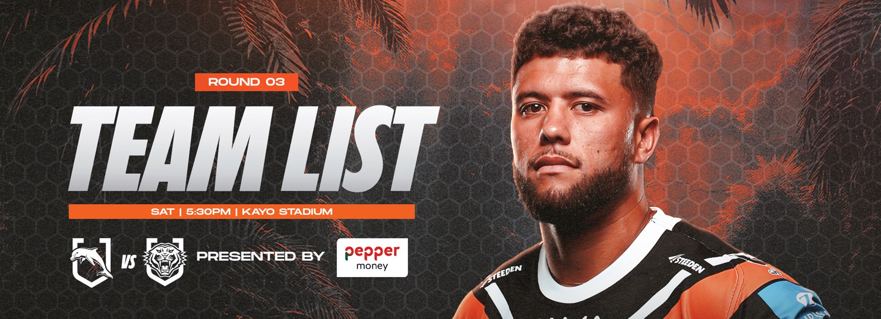 Team List: NRL Round 3 vs Dolphins