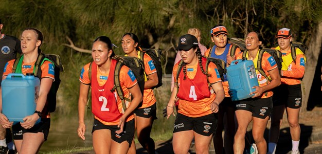 Ambush: Wests Tigers’ NRLW team pushed to the limits
