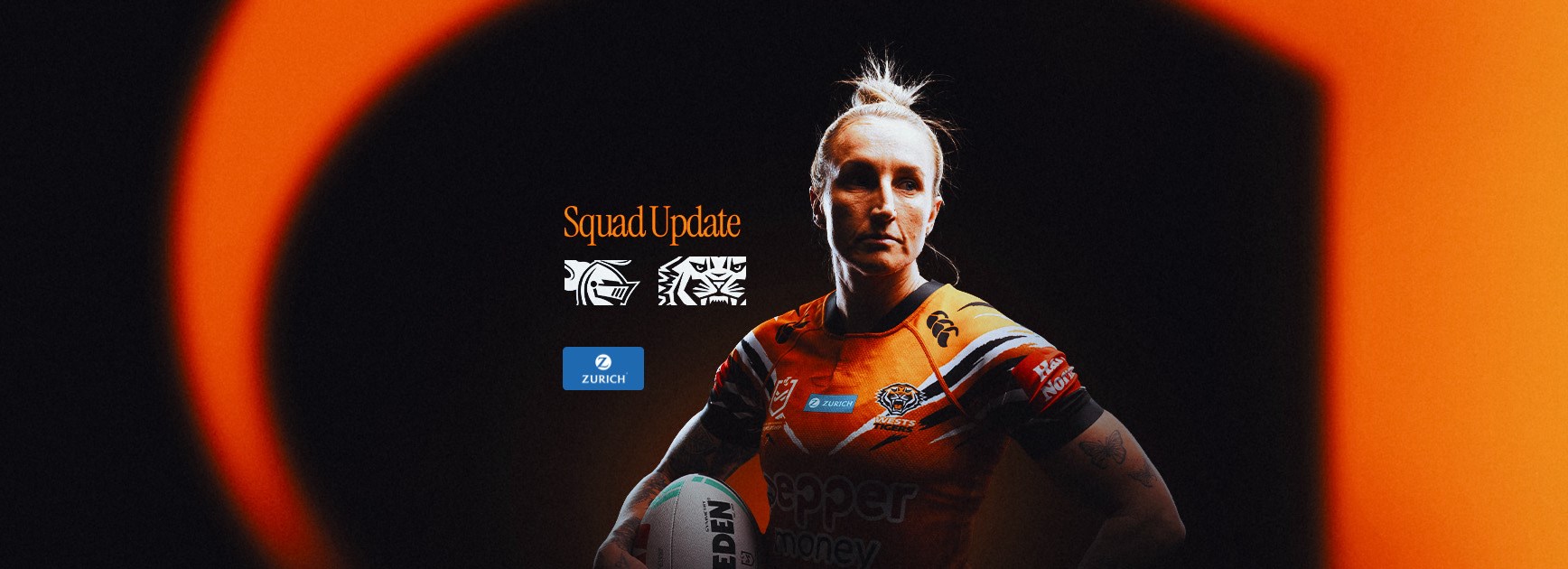 Squad Update: NRLW Round 8 v Knights