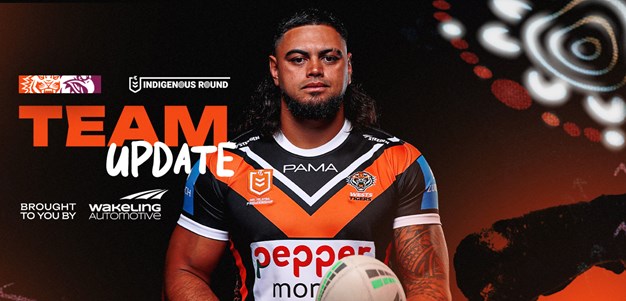 Team Update: NRL Round 24 vs Sea Eagles