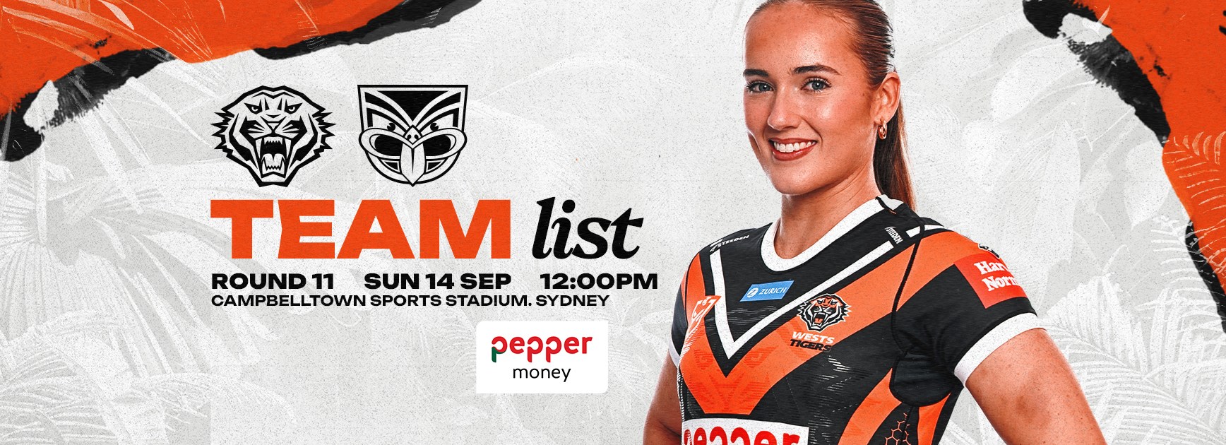 Team List: NRLW Round 11 vs Warriors