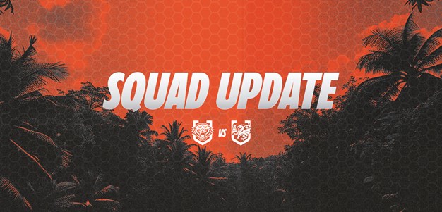 Squad Update: NRL Round 9 vs Dragons