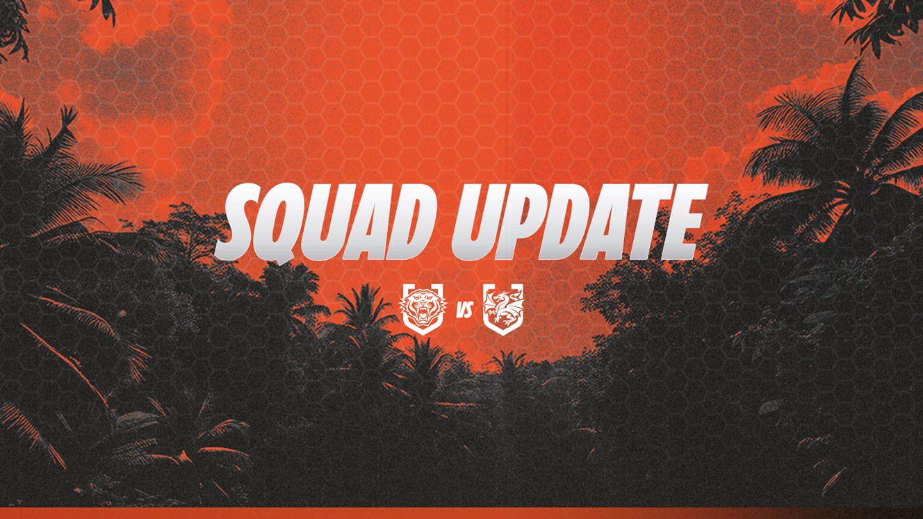 Squad Update: NRL Round 9 vs Dragons