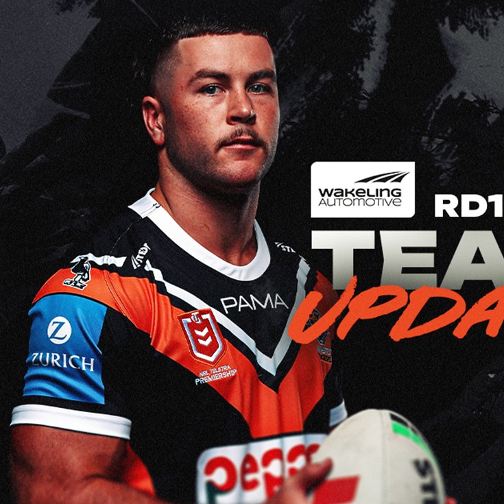 Team Update: NRL Round 16 vs Raiders