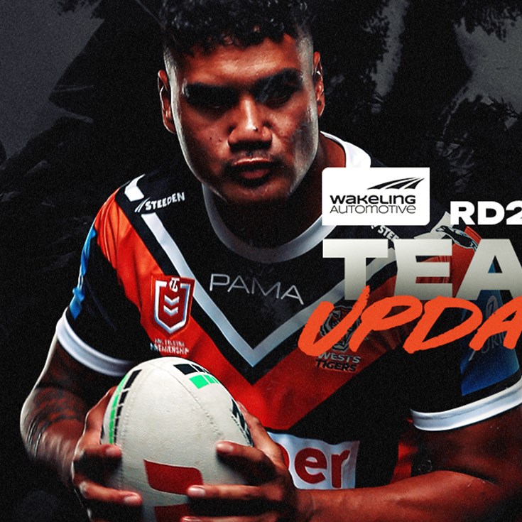 Team Update: NRL Round 22 vs Bulldogs