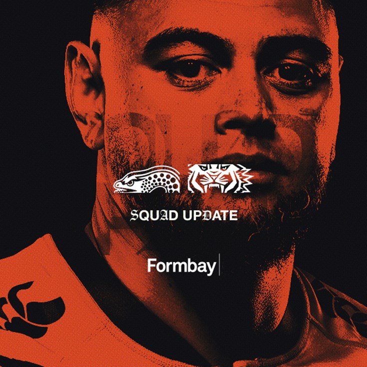 Squad Update: NRL Round 5 v Parramatta Eels