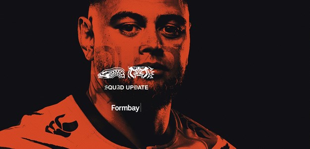 Squad Update: NRL Round 5 v Parramatta Eels