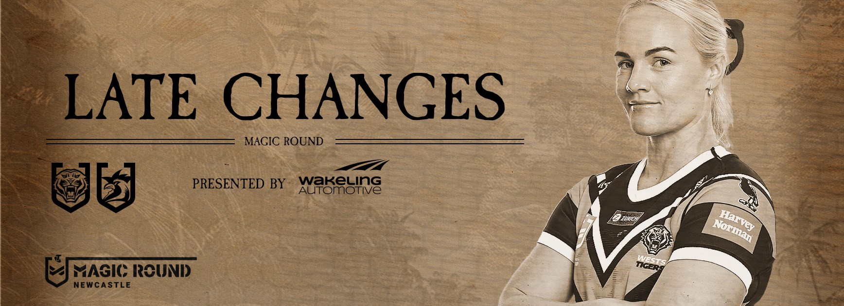 Late Changes: NRLW Round 5 vs Roosters